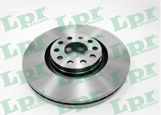 LPR A1561V - Tarcza hamulcowa parts5.com