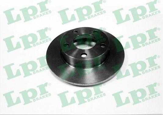 LPR A1501P - Спирачен диск parts5.com