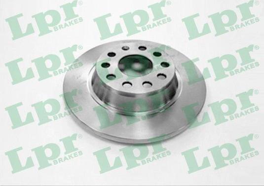 LPR A1005P - Brzdový kotúč parts5.com