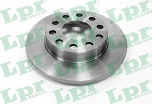 LPR A1007P - Brake Disc parts5.com