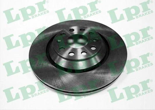 LPR A1014V - Brzdový kotúč parts5.com