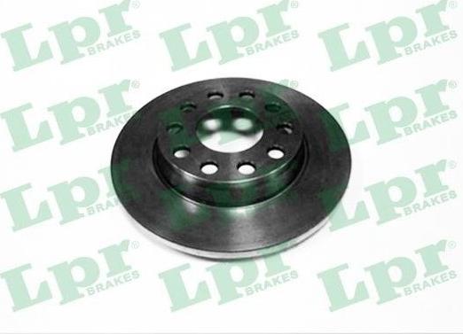 LPR A1013P - Tarcza hamulcowa parts5.com