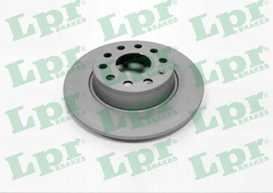 LPR A1038PR - Brzdový kotúč parts5.com