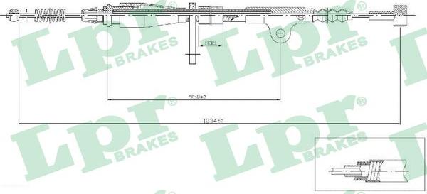 LPR C0505B - Tross,seisupidur parts5.com