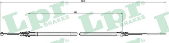 LPR C0130B - Zicovod,rocna zavora parts5.com