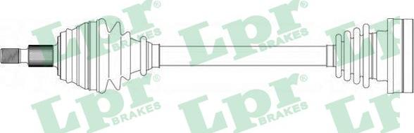 LPR DS43007 - Arbre de transmission parts5.com