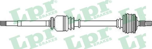 LPR DS52224 - Arbre de transmission parts5.com