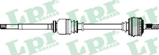 LPR DS52253 - Drive Shaft parts5.com