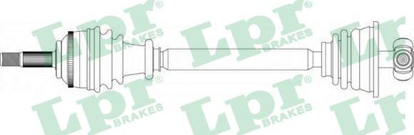 LPR DS39134 - Arbre de transmission parts5.com