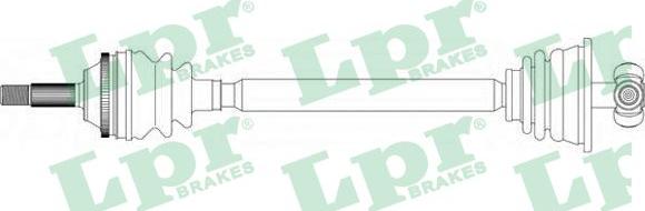 LPR DS39130 - Tahrik mili parts5.com