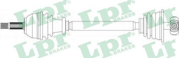 LPR DS39132 - Arbre de transmission parts5.com