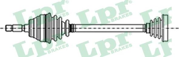 LPR DS30014 - Drive Shaft parts5.com