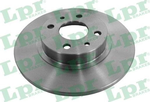 LPR F2091P - Brake Disc parts5.com