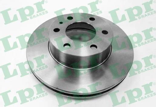 LPR I1012V - Спирачен диск parts5.com