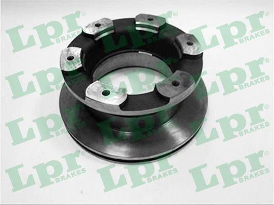 LPR I1017V - Спирачен диск parts5.com