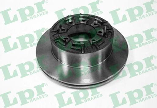 LPR I2111P - Спирачен диск parts5.com