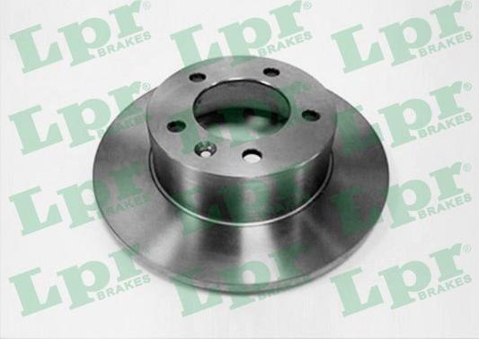 LPR O1037P - Disco de freno parts5.com