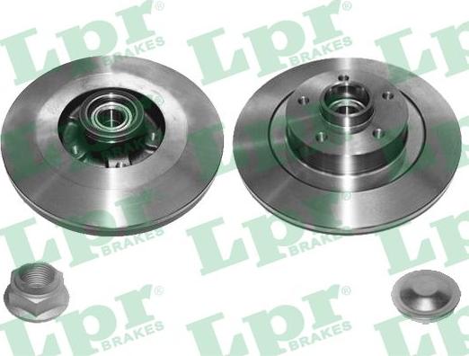 LPR R1032PCA - Kočni disk parts5.com