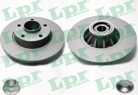 LPR R1020PRCA - Спирачен диск parts5.com