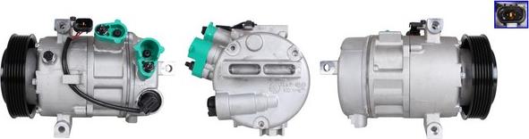 LUCAS ACP01232 - Compressor, air conditioning parts5.com