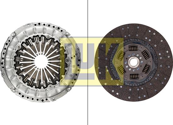 LUK 640 3014 19 - Komplet sklopke parts5.com