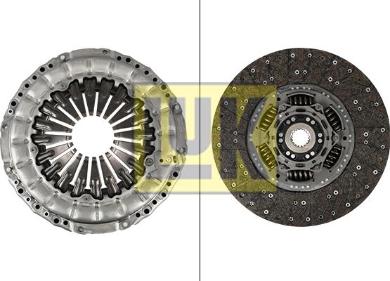 LUK 640 3080 09 - Zestaw sprzęgieł parts5.com