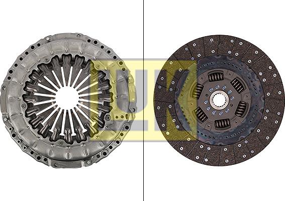 LUK 640 3111 09 - Kuplungkészlet parts5.com