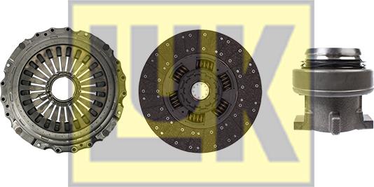 LUK 643 3308 00 - Clutch Kit parts5.com