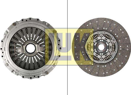 LUK 643 3216 00 - Komplet spojke parts5.com