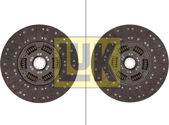 LUK 343 0204 10 - Δίσκος συμπλέκτη parts5.com