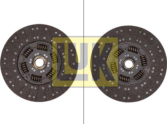 LUK 343 0210 10 - Kytkinlevy parts5.com