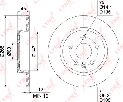 Swag 40 93 9185 - Disco de freno parts5.com