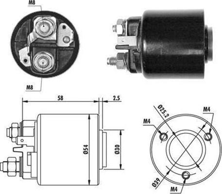 Magneti Marelli 940113050060 - Contacteur, démarreur parts5.com