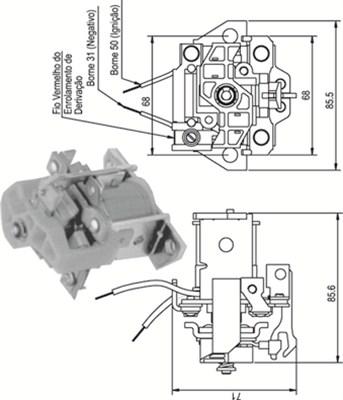 Magneti Marelli 940113050338 - Solenoid Switch, starter parts5.com