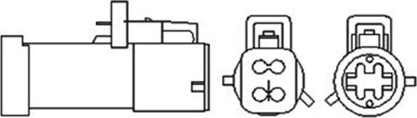 Magneti Marelli 466016355090 - Lambda Sensor parts5.com