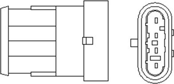Magneti Marelli 466016355049 - Lambda Sensor parts5.com