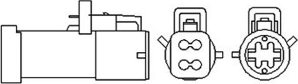 Magneti Marelli 466016355070 - Lambdatunnistin parts5.com