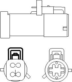 Magneti Marelli 466016355169 - Lambdatunnistin parts5.com