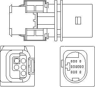 Magneti Marelli 466016355168 - Lambdatunnistin parts5.com