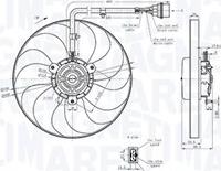 Magneti Marelli 069422847010 - Fan, radiator parts5.com