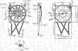 Magneti Marelli 069422862010 - Fan, radiator parts5.com