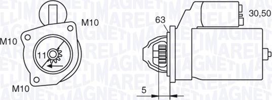 Magneti Marelli 063721377010 - Starter parts5.com