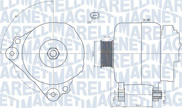 Magneti Marelli 063731992010 - Γεννήτρια parts5.com