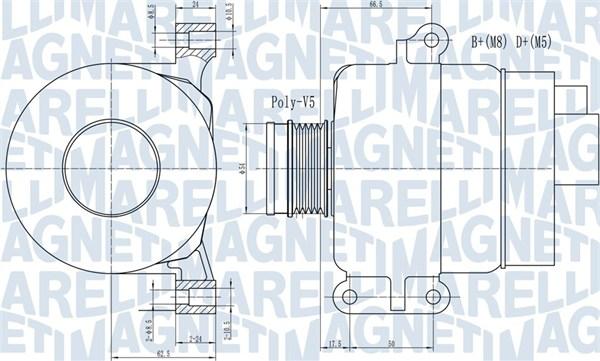 Magneti Marelli 063731969010 - Alternatör parts5.com