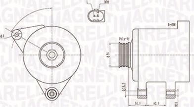 Magneti Marelli 063731546010 - Alternatör parts5.com