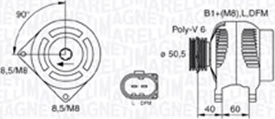 Magneti Marelli 063731542010 - Generátor parts5.com