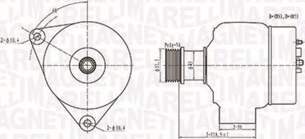 Magneti Marelli 063731138010 - Alternator parts5.com