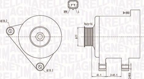 Magneti Marelli 063731741010 - Alternator parts5.com