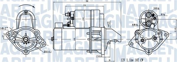 Magneti Marelli 063720519010 - Starter parts5.com