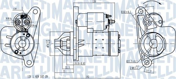 Magneti Marelli 063721418010 - Starter parts5.com